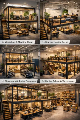 Mezzanine Ruang Kantor di Cilincing
