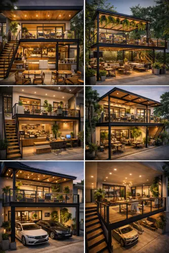 Mezannine Cafe Modern di Cilincing