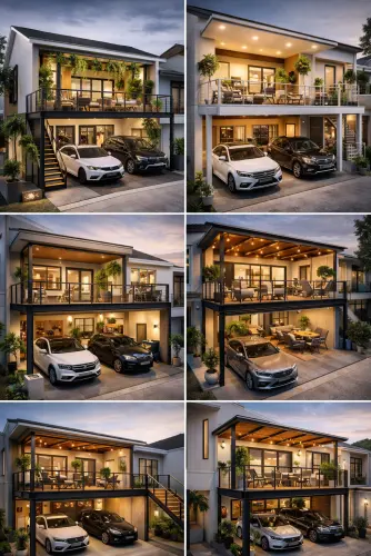 Mezannine Teras Rumah Keren di Cilincing